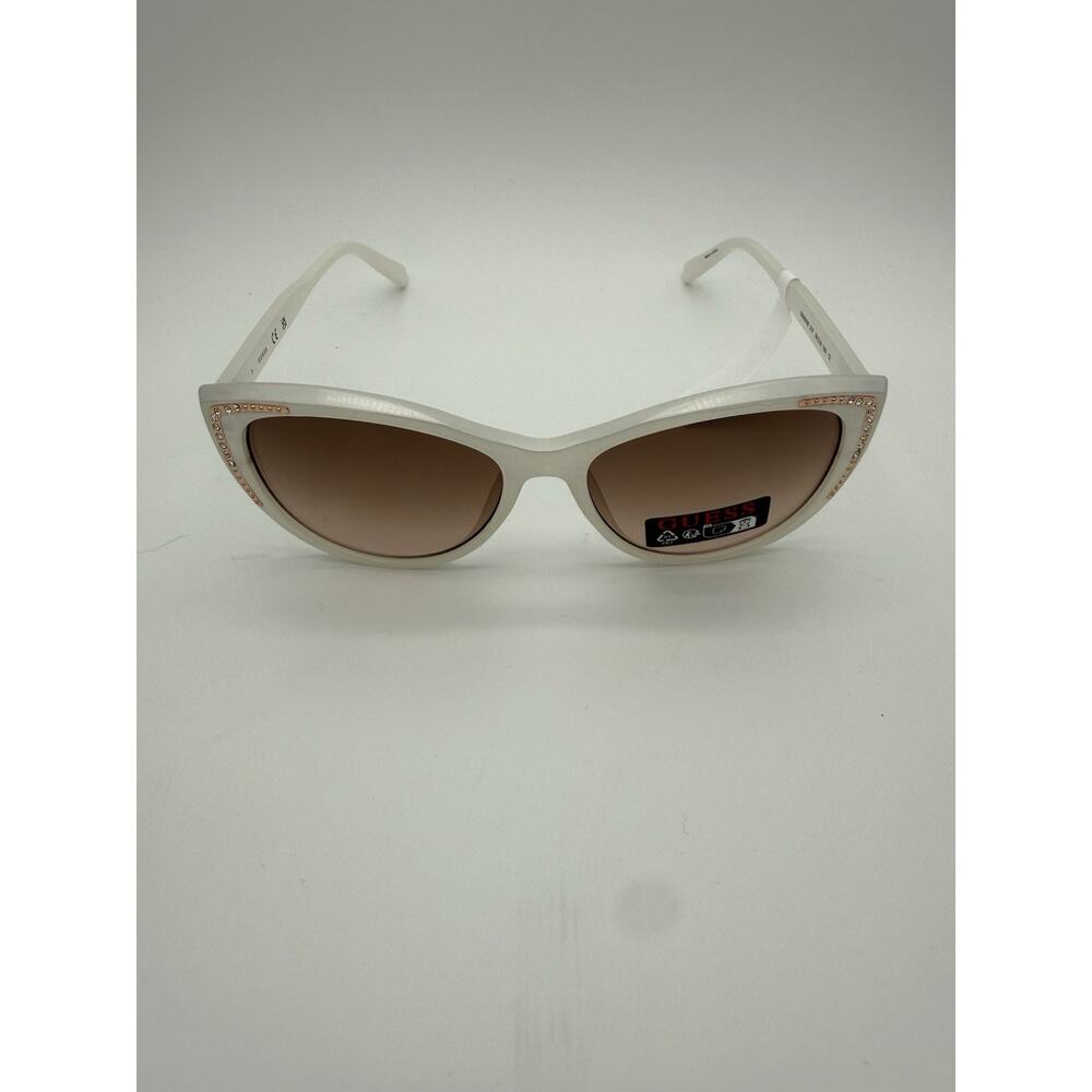 GUESS Sunglasses GO00006/S 21F 56-16-150*2 White Frame Grey Gradient Lens
